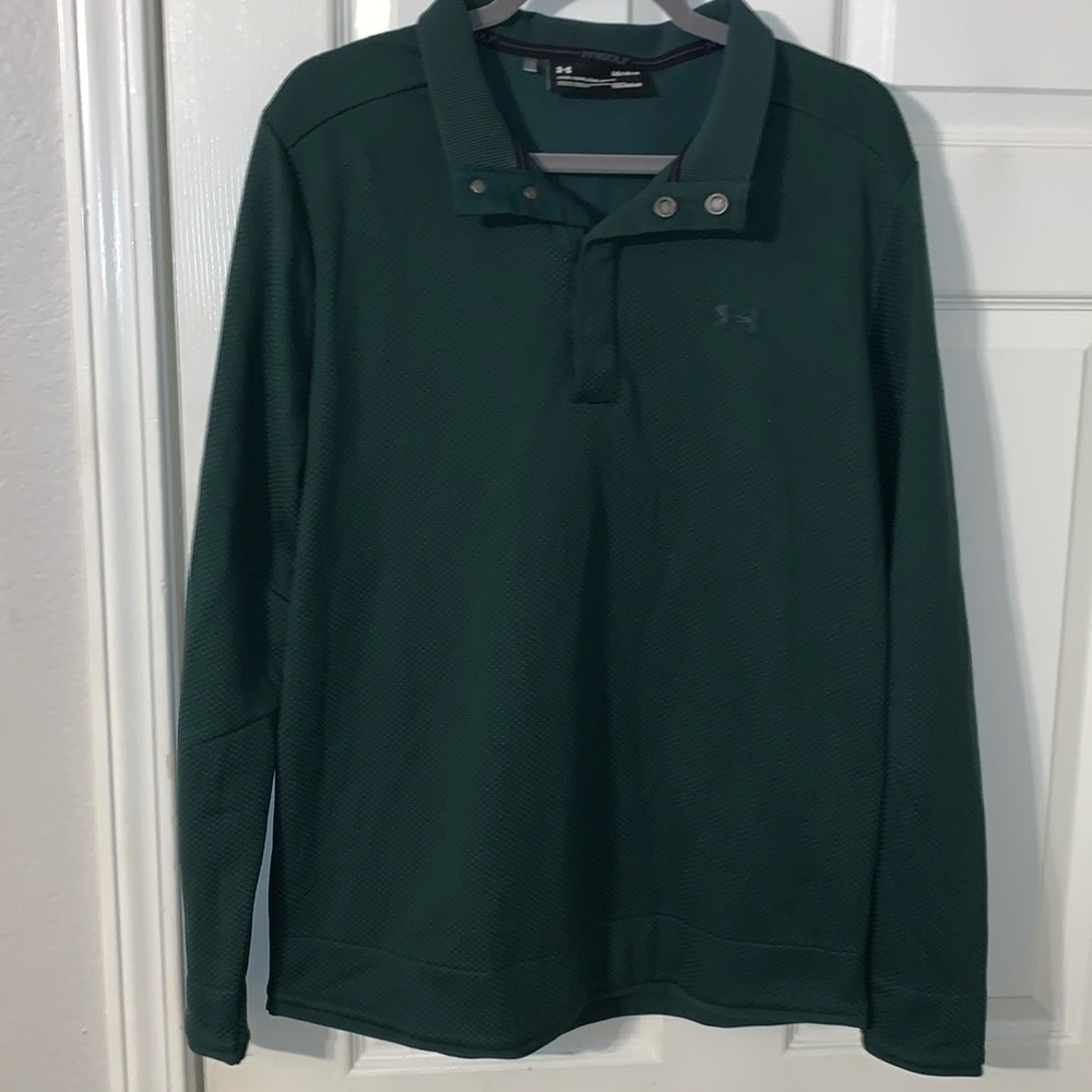Under Armour Men's UA Storm Sweater Fleece Golf Mock Size Large